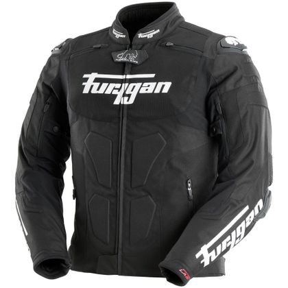 Furygan TX RAPTOR Motorcykeljakke - Sort / Hvid