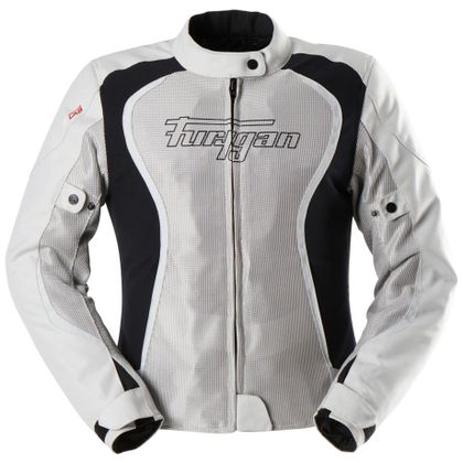 Blouson Moto Furygan ODESSA VENTED 3EN1 - Blanc / Noir