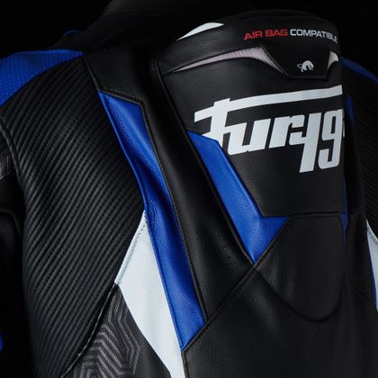 Combinaison Furygan OVERTAKE - Noir / Bleu