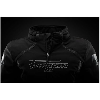 Blusão de Moto Furygan SKYE LADY - Preto / Branco