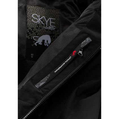 Blusão de Moto Furygan SKYE LADY - Preto / Branco