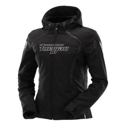 Blusão de Moto Furygan SKYE LADY - Preto / Branco Ref.: FU1481 