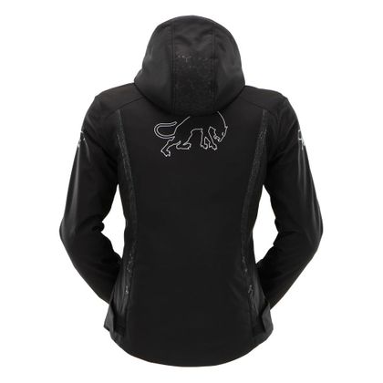 Blusão de Moto Furygan SKYE LADY - Preto / Branco