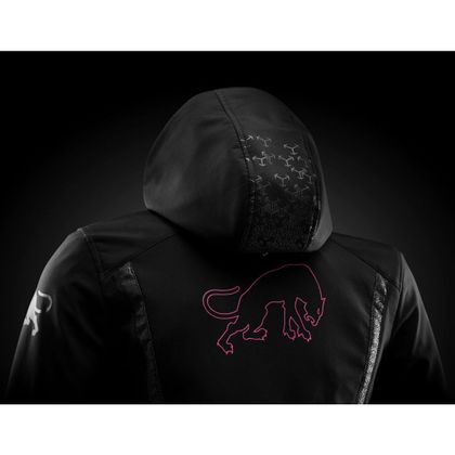 Blouson Moto Furygan SKYE LADY - Noir / Rose