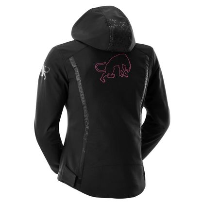 Blouson Moto Furygan SKYE LADY - Noir / Rose