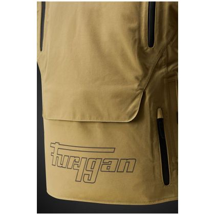Blouson Moto Furygan KALAHARI - Beige / Noir