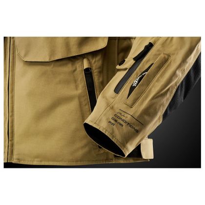 Blouson Moto Furygan KALAHARI - Beige / Noir
