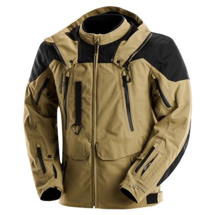 Blouson Moto Furygan KALAHARI - Beige / Noir Ref : FU1480-C12812 