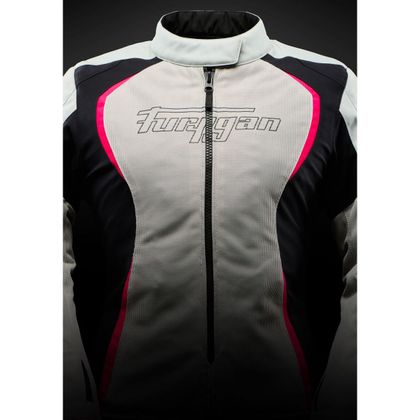 Furygan ODESSA EVO VENTED 3IN1 Motorradjacke - Weiß / Schwarz