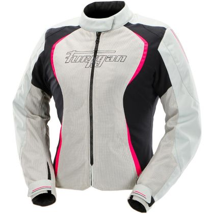 Furygan ODESSA EVO VENTED 3IN1 Motorradjacke - Weiß / Schwarz Ref : FU1500 