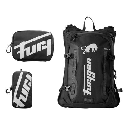 Furygan ADV 20L+ Rucksack - Schwarz