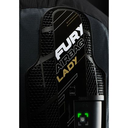Airbag moto Furygan FURY AIRBAG LADY - Noir / Vert