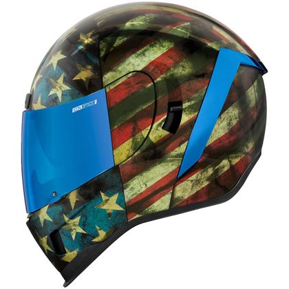 Icon AIRFORM OLD GLORY™ Integraalhelm - Blauw