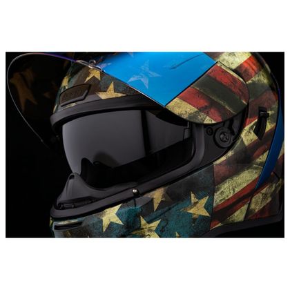 Icon AIRFORM OLD GLORY™ Integraalhelm - Blauw