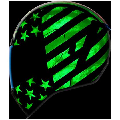 Icon AIRFORM OLD GLORY™ Integraalhelm - Blauw