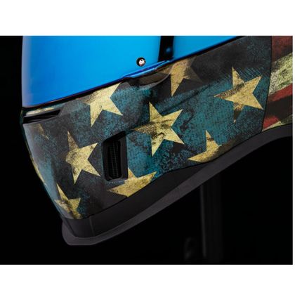 Icon AIRFORM OLD GLORY™ Integraalhelm - Blauw