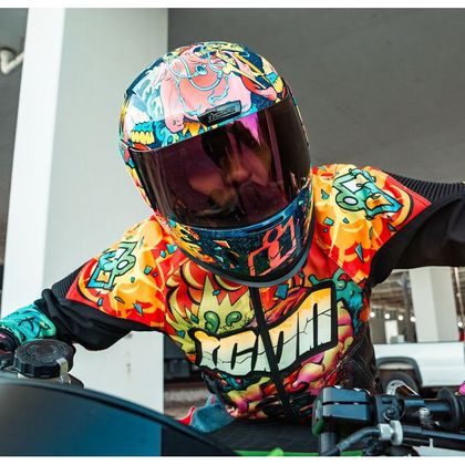 Icon AIRFORM - MIPS SCATTERBRAIN™ Integraalhelm - Veelkleurig