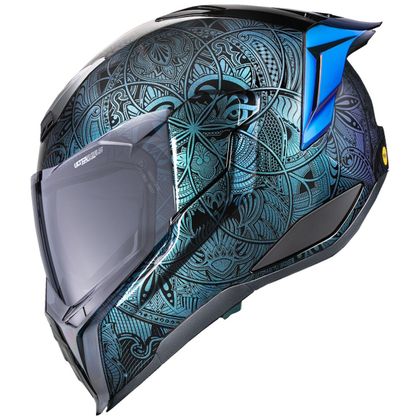 Icon ULTRAFLITE OPAL MANDALA Integraalhelm - Blauw