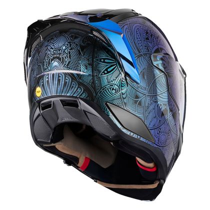 Icon ULTRAFLITE OPAL MANDALA Integraalhelm - Blauw