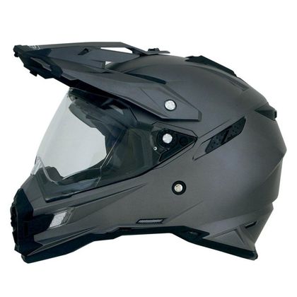 Casque AFX FX41DS SOLID FROST GRAY