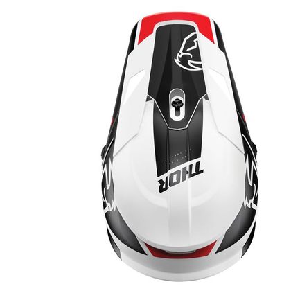 Casco de motocross Thor SECTOR - SPLIT MIPS - WHITE BLACK 2021