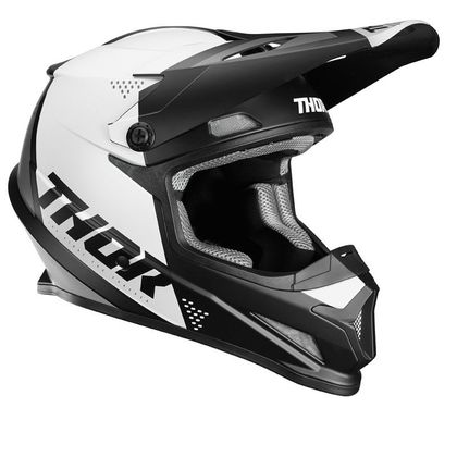 Casque cross Thor YOUTH SECTOR - BLADE - BLACK WHITE Ref : TO2419 