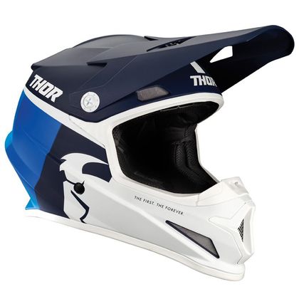 Casco de motocross Thor SECTOR - RACER - NAVY BLUE 2021 Ref : TO2590 