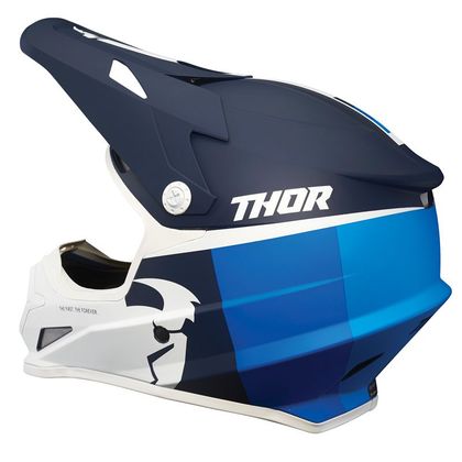 Casque cross Thor SECTOR - RACER - NAVY BLUE 2021