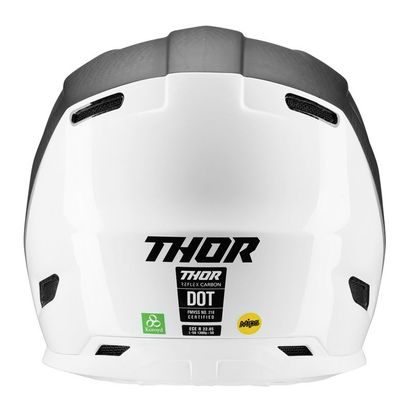 Casco de motocross Thor REFLEX  - CARBON POLAR MIPS - CARBON WHITE 2023
