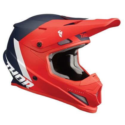 Casque cross Thor SECTOR - CHEV - RED NAVY 2023 Ref : TO2783 