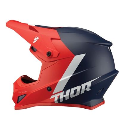 Casque cross Thor SECTOR - CHEV - RED NAVY 2023