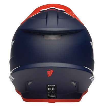 Casque cross Thor SECTOR - CHEV - RED NAVY 2023