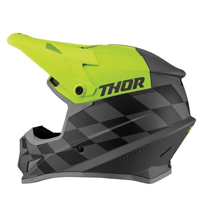 Casco de motocross Thor SECTOR - BIRDROCK - GRAY ACID 2023