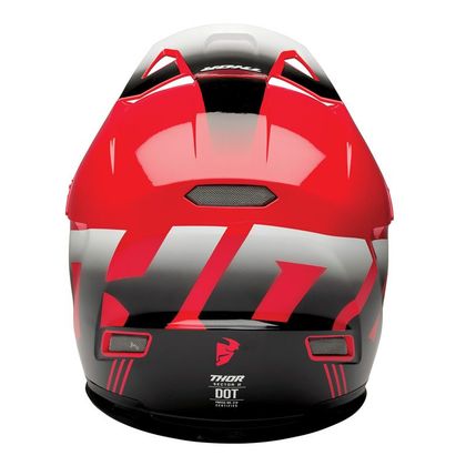 Casco de motocross Thor SECTOR 2 CARV 2023 - Rojo / Blanco