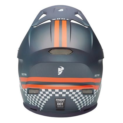 Casco de motocross Thor SECTOR 2 CMBT 2023 - Azul / Naranja