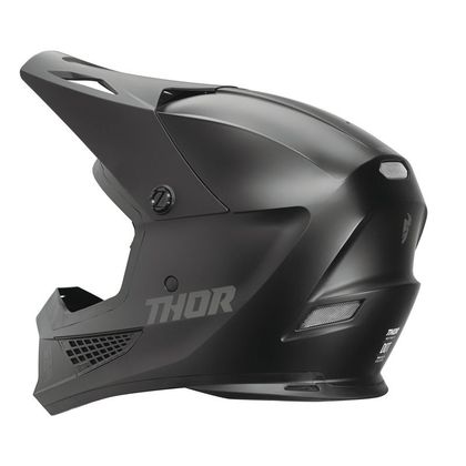 Casco de motocross Thor SECTOR 2 BLACKOUT 2023 - Negro