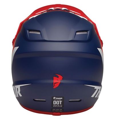 Casque cross Thor SECTOR - CHEV - RED NAVY ENFANT
