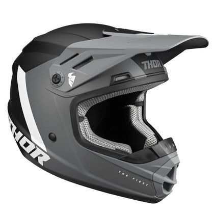 Casque cross Thor SECTOR - CHEV - GRAY BLACK ENFANT Ref : TO2794 