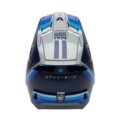 Casque cross Thor FLEET - DEFY - ENFANT - Bleu / Gris