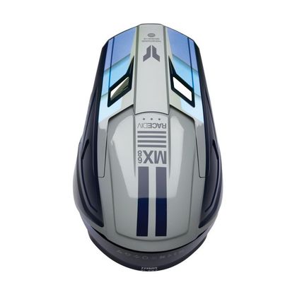 Casque cross Thor FLEET - DEFY - ENFANT - Bleu / Gris