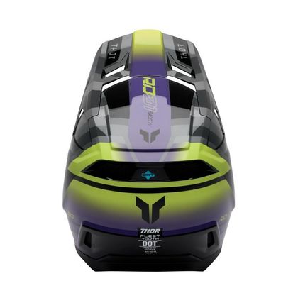 Thor FLEET - CAMBER - CHILD Cross helmet - Black / Purple