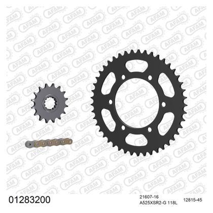 AFAM 520 Typ Stahl Origine Ketten-Set