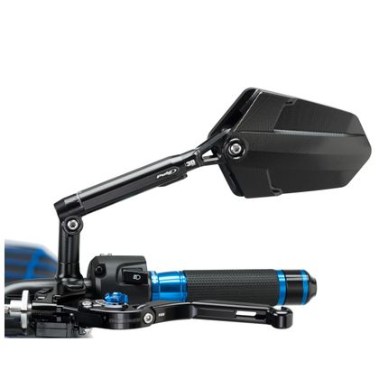 Puig EXPLORER guide Universal Rear-view mirror - Black