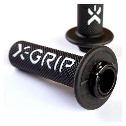 Poignées de guidon X-GRIP GRIPS LOCK Universel - Blanc