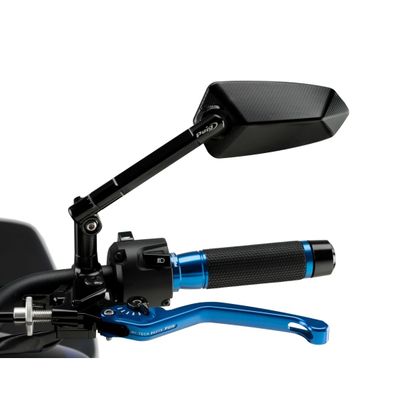 Puig F1.1 guide Universal Rear-view mirror - Black Ref : PUI1040 / 018NN 