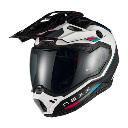 Nexx X.RALLY - RAID Integraalhelm - Blauw / Roze Ref: NE0657 