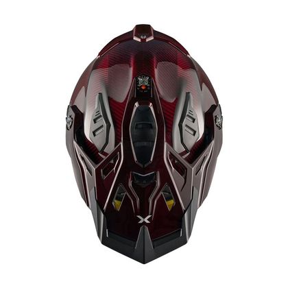 Nexx X.RALLY - NAMIB Integraalhelm - Carbon / Rood