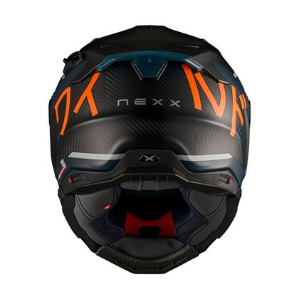Nexx X.WST3 - MANGA Full-face helmet - Orange / Blue