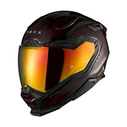 Nexx X.WST3 - LAVA Integraalhelm - Carbon / Rood Ref: NE0667 