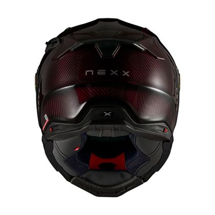 Nexx X.WST3 - LAVA Integraalhelm - Carbon / Rood